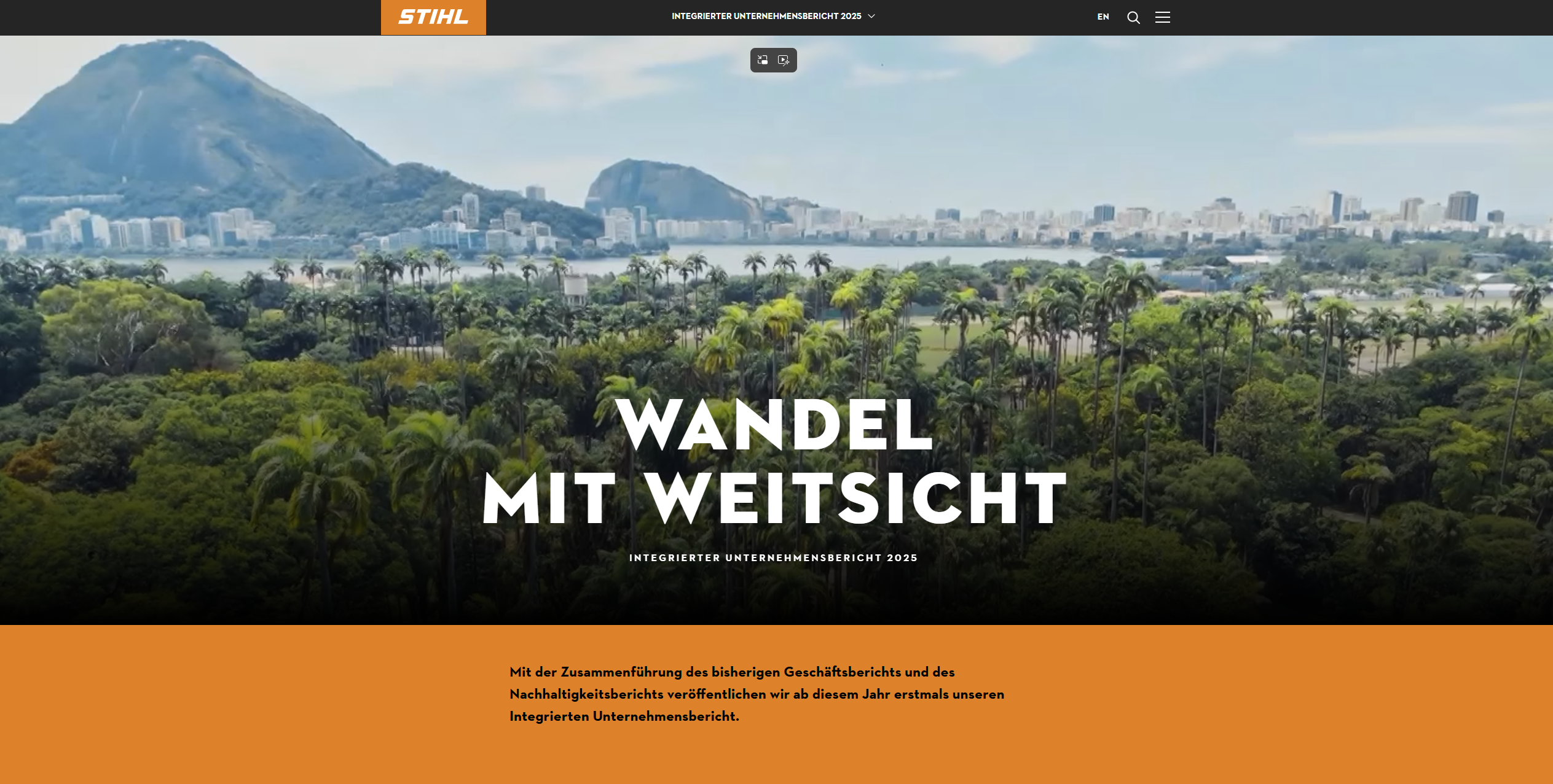 Nachhaltigkeitserklärung 2025