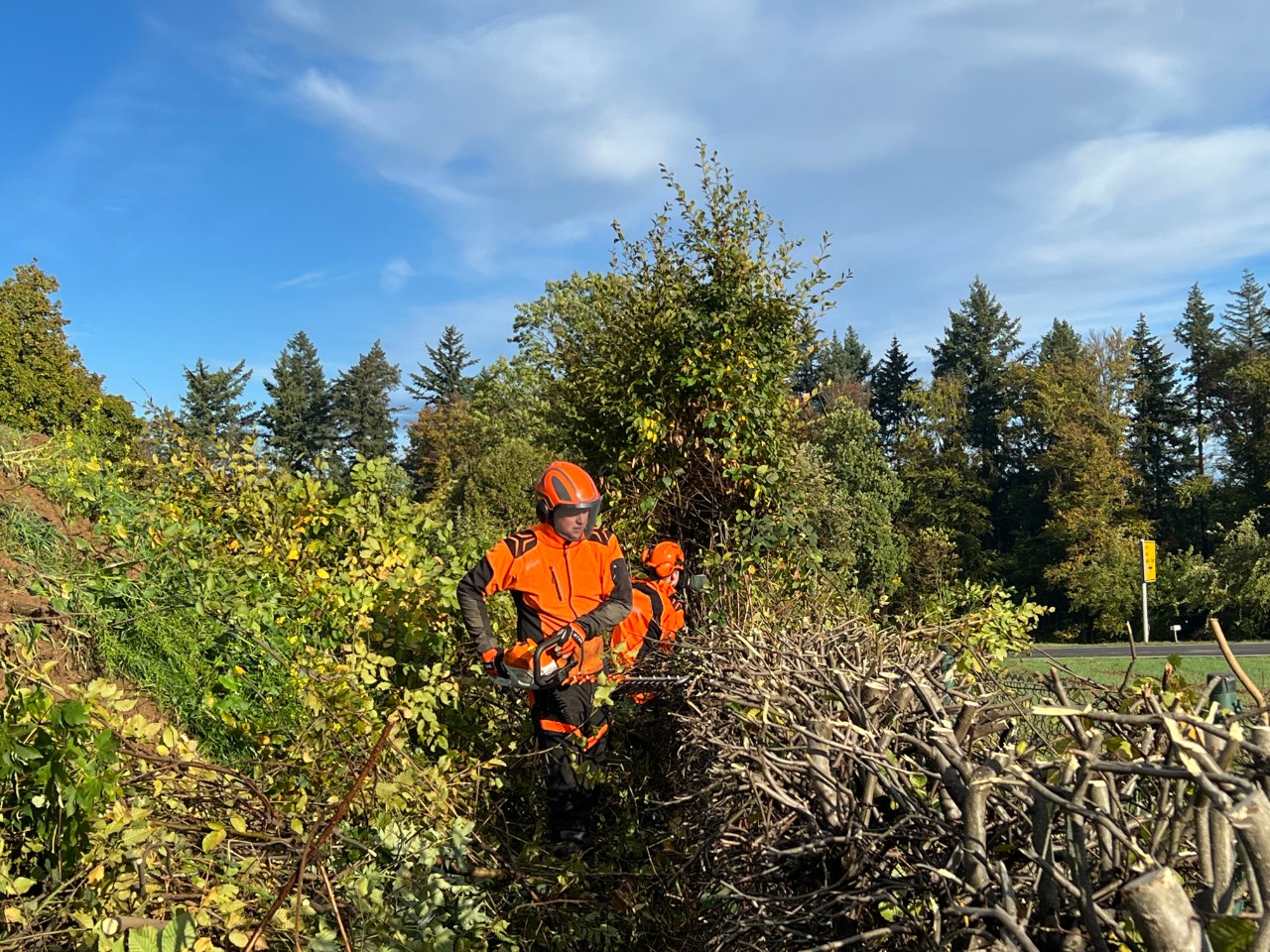 STIHL Mitarbeiter engagieren sich im SOS Kinderdorf